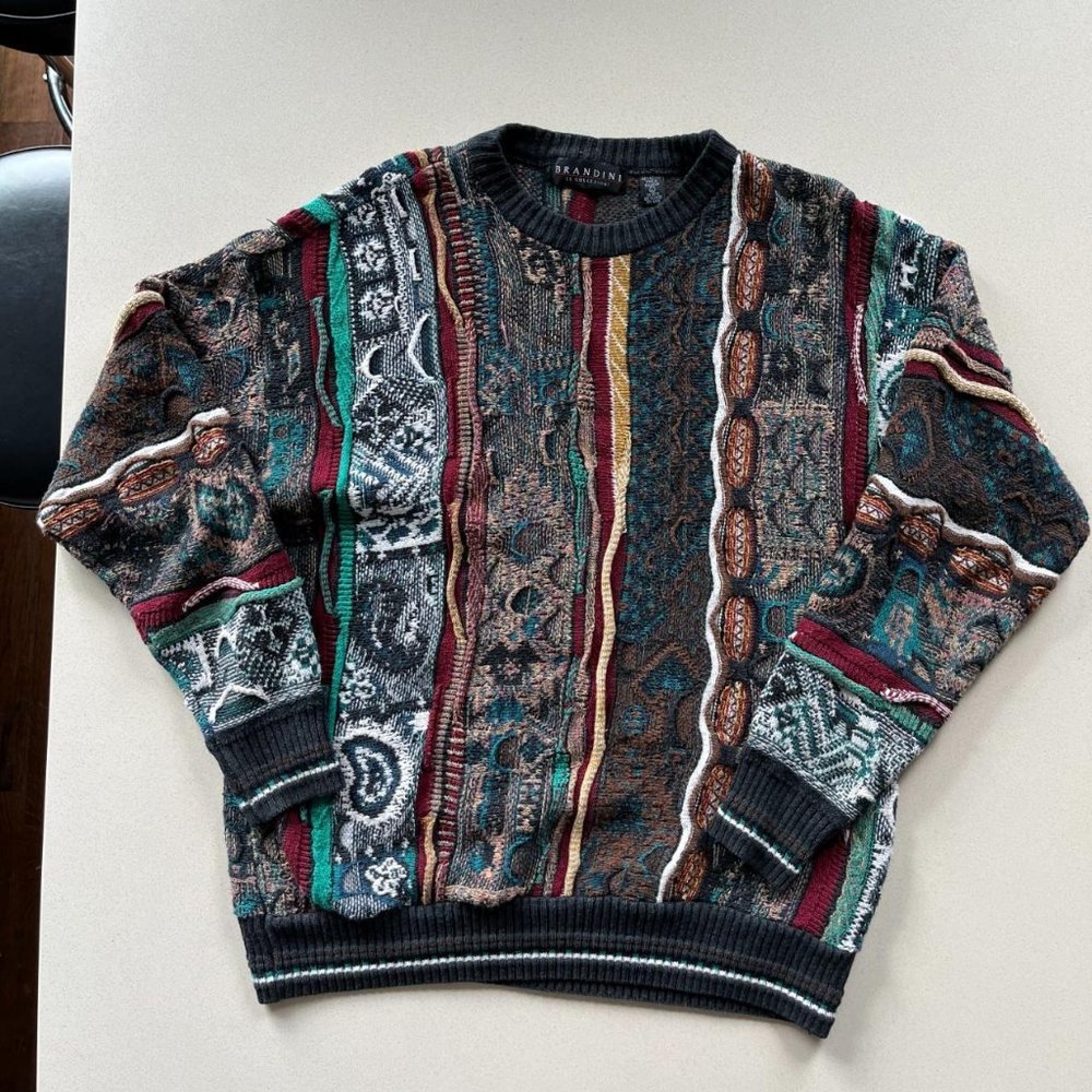 Vintage Coogi Style Sweater.